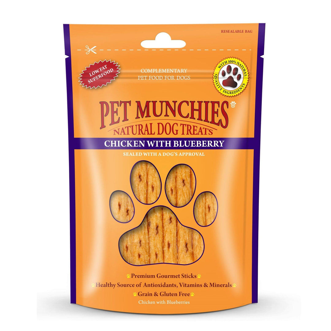 Pet Munchies Chicken with Blueberry 80g