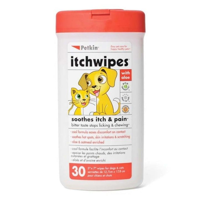 Petkin Itch Stop Wipes 30pcs