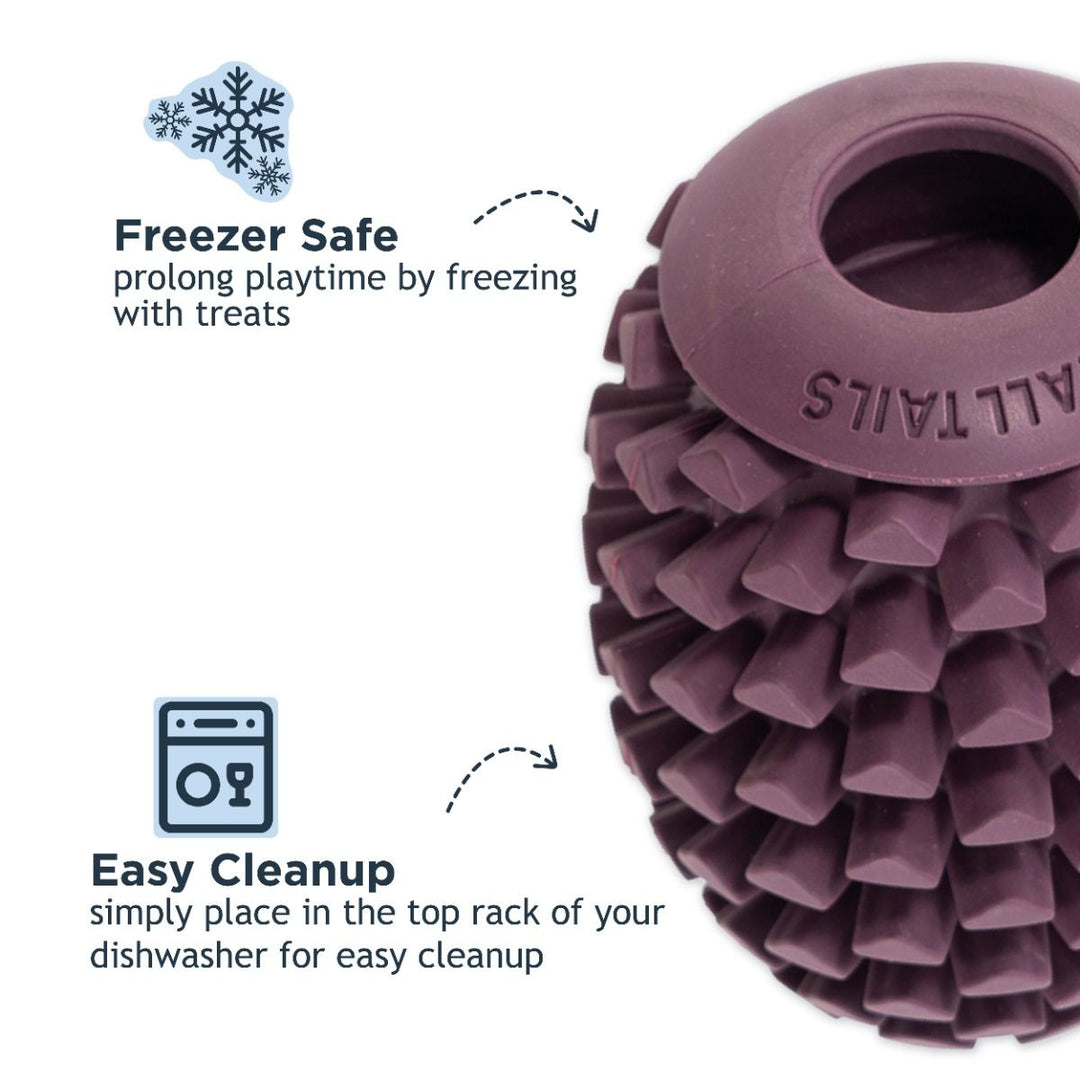 Tall Tails Natural Rubber Pinecone Toy