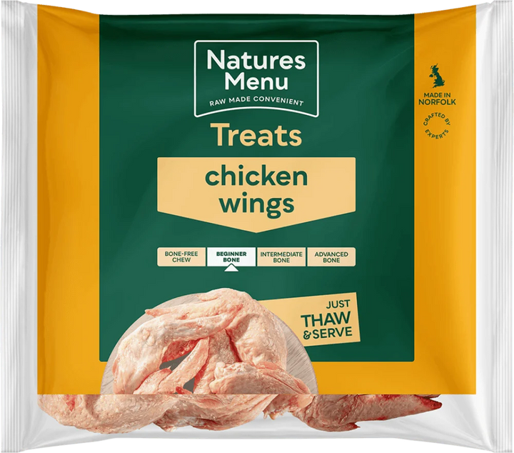 Natures Menu Natural Raw Chicken Wings - Ormskirk Pets