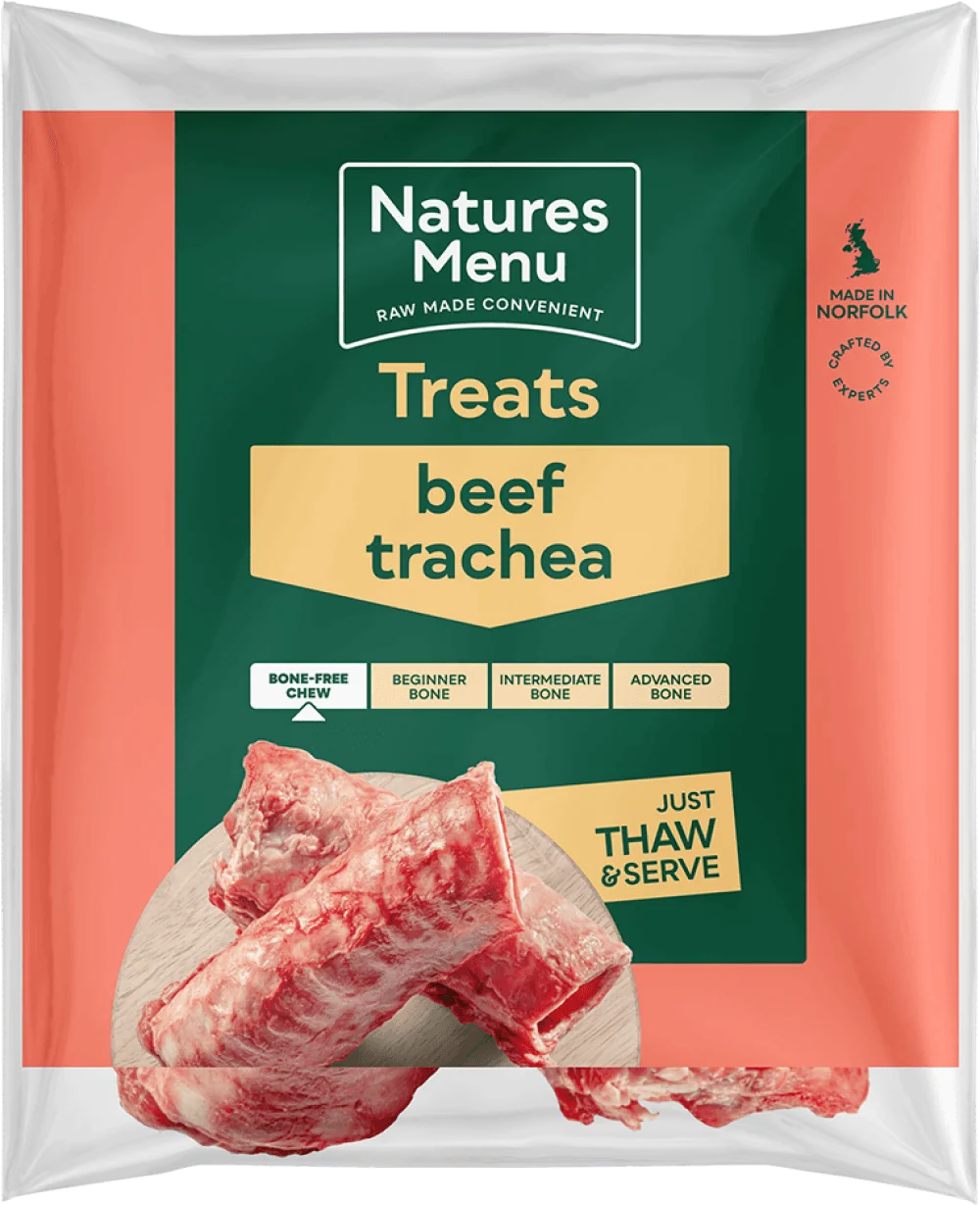 Natures Menu Natural Raw Beef Trachea - Ormskirk Pets
