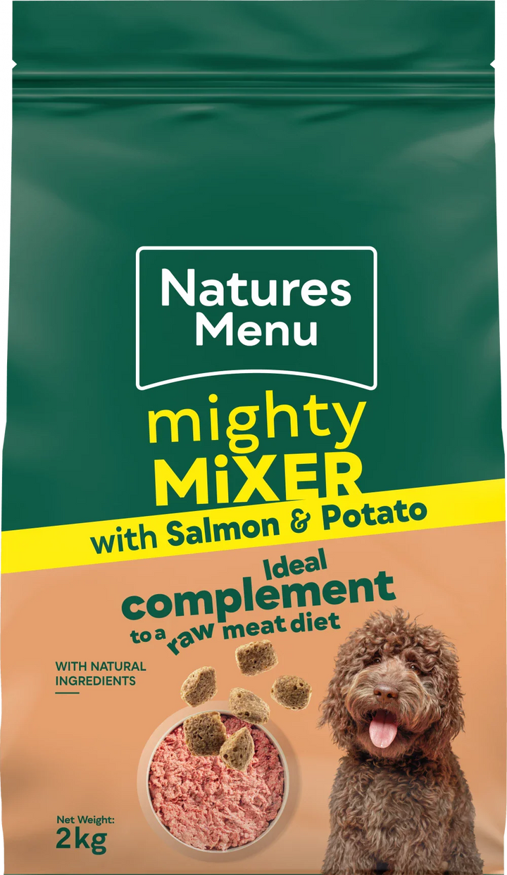 Natures Menu Mighty Mixer with Salmon & Potato 2kg