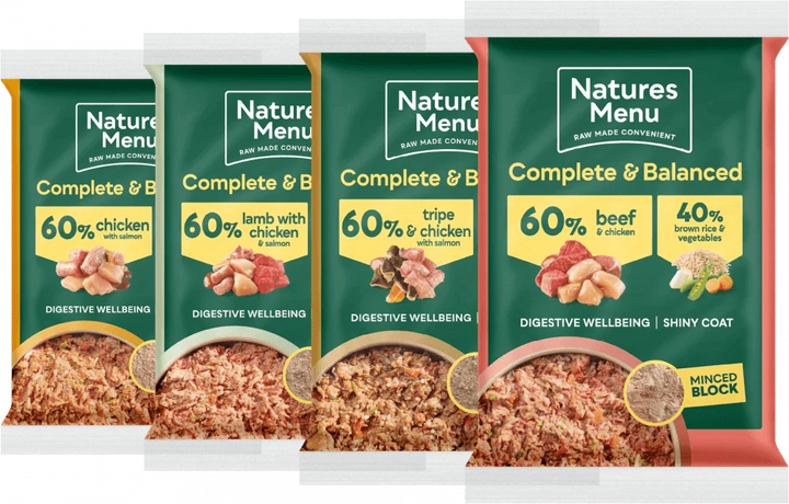 Natures Menu Multipack 60/40 Complete and Balanced 12 x 300G - Ormskirk Pets