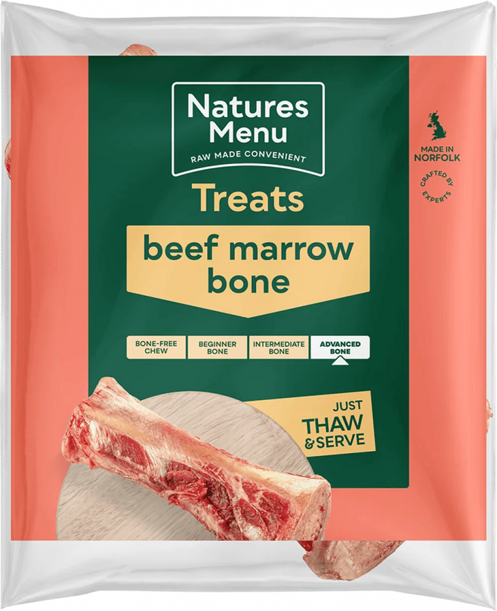 Natures Menu Natural Raw Beef Marrow Bone - Ormskirk Pets