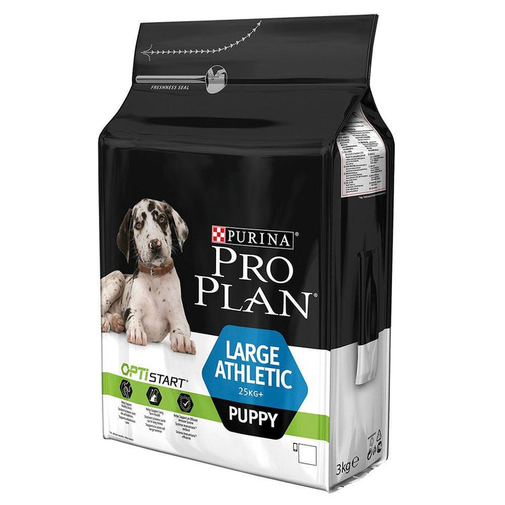 Pro Plan Dog Large Puppy Athletic With Optistart Chicken Dry Food 3Kg