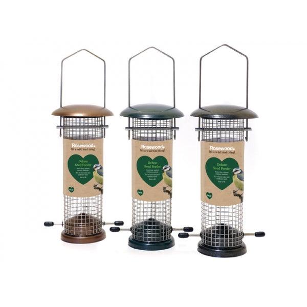 Rosewood Garden Bird Deluxe Nut Feeder Small