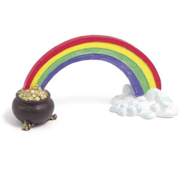 Rosewood Rainbow Pot Of Gold Ornament