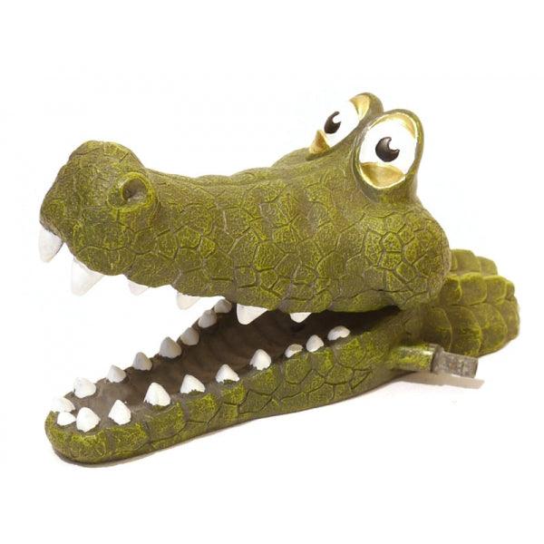 Rosewood Bubbling Action Alligator Ornament