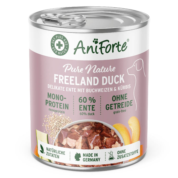 Aniforte PureNature Freeland Duck - Wet food for Dogs