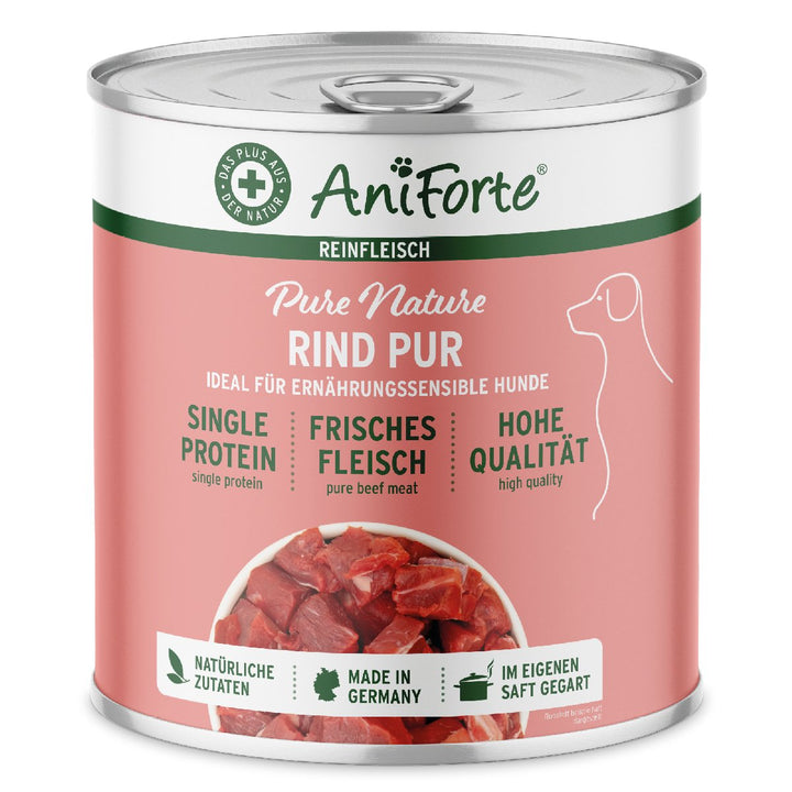 Aniforte PureNature Pure Beef - Wet food for Dogs