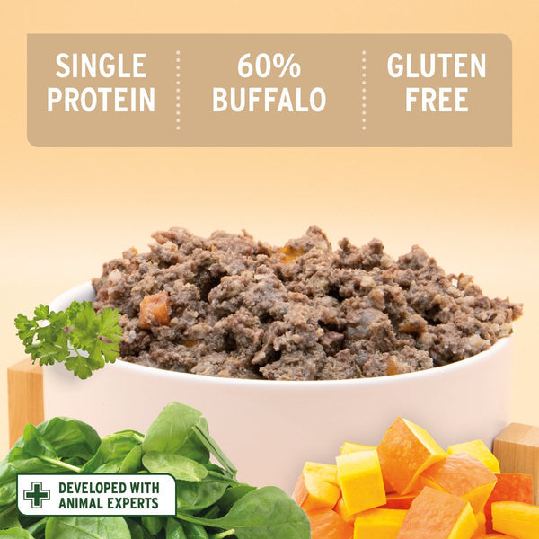 Aniforte PureNature Wild Buffalo - Wet Food for Dogs - 6 x 400g