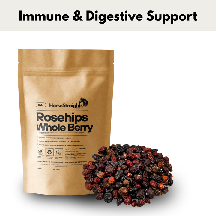 Horse Straights Direct Rosehips Whole Berry 1kg