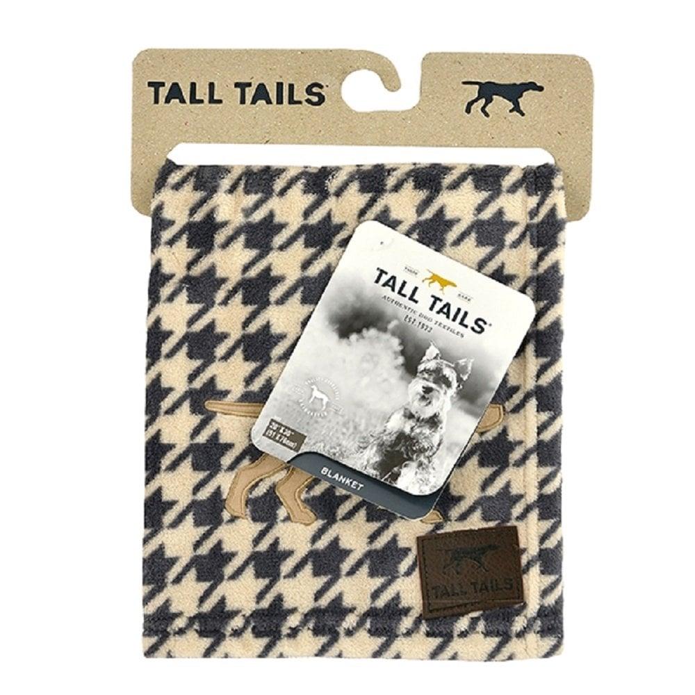 Rosewood Houndstooth Pet Fleece Blanket