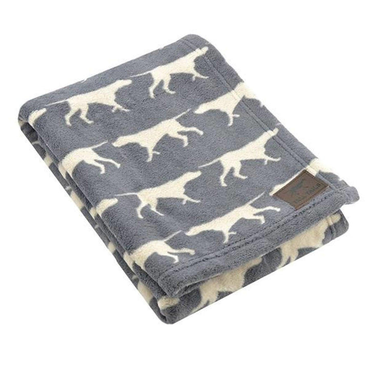 Rosewood Charcoal Pet Fleece Blanket Medium