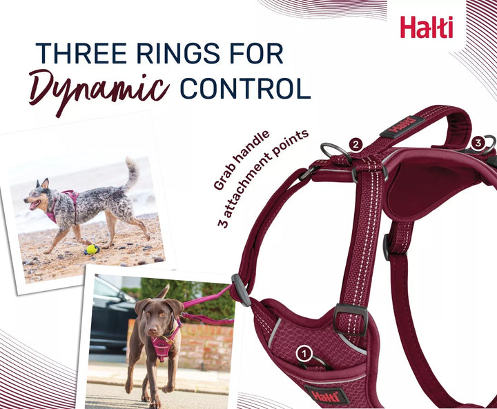 Halti Anatomy Harness Pink
