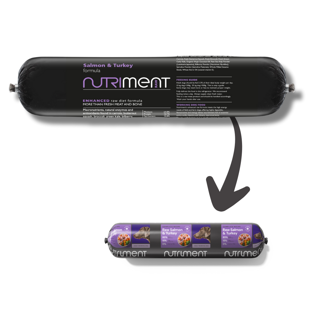 Nutriment Salmon & Turkey Luxury Core Dog 1kg