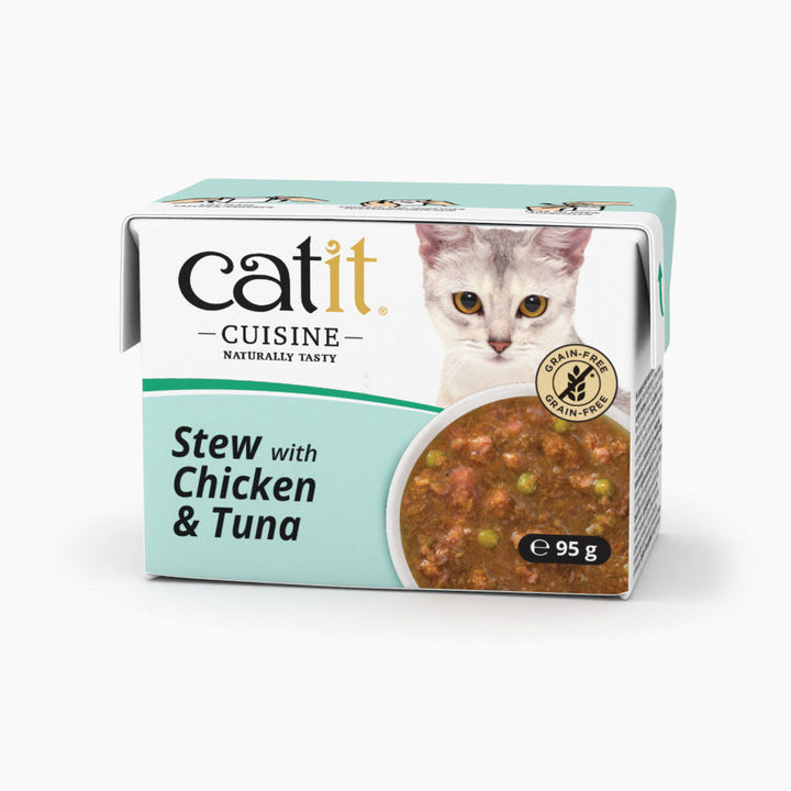 Catit Stew Chicken &amp; Tuna 12X95G