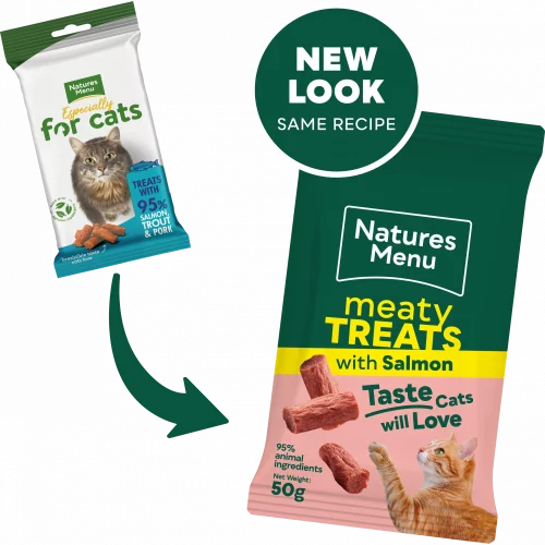 Natures Menu Meaty Treats For Adult Cat Salmon 50G