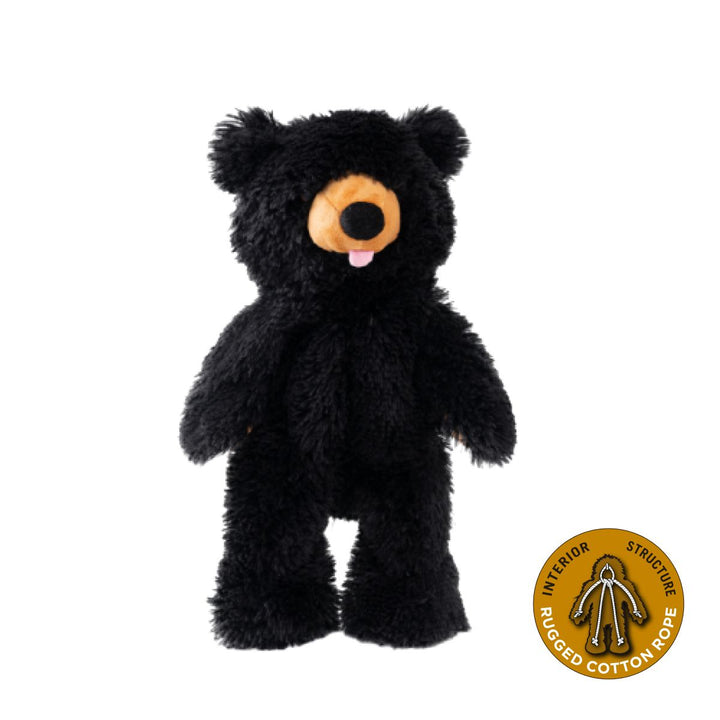 Tall Tails Plush Stuffless Black Bear Toy