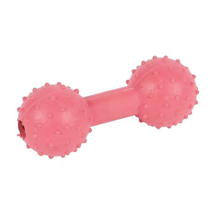 Tough Toys Rubber Studded Dumbbell