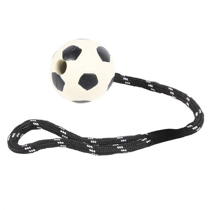 Tough Toys Soccer Rope Ball 2.5"