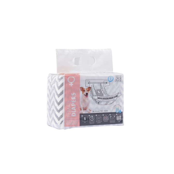 M-PETS Diapers For Female Dogs 10PK