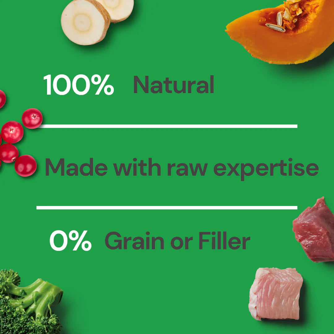 Nutriment Raw Venison & Turkey 500g Christmas Limited Edition