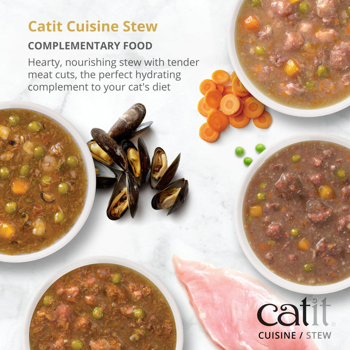 Catit Stew Chicken &amp; Tuna 12X95G