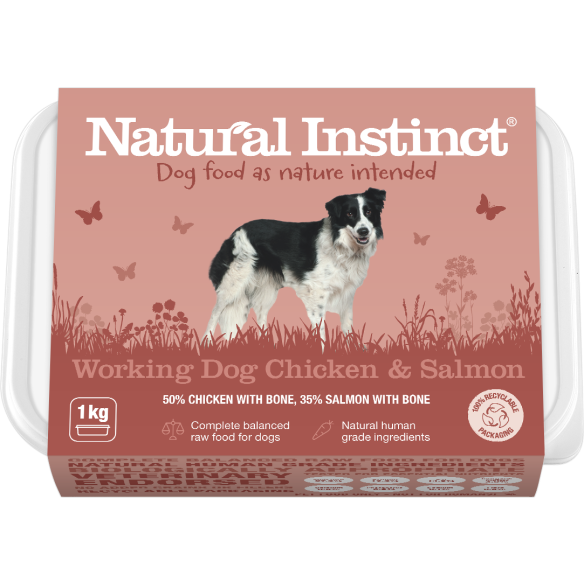 Natural Instinct Working Dog Chicken & Salmon