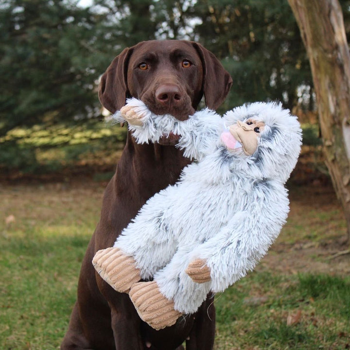 Tall Tails Plush Yeti Squeaker Toy